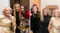 Mirtha Legrand, Natalia Oreiro y Andrea Frigerio