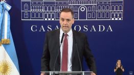 La noticia había sido adelantada por el vocero presidencial Manuel Adorni en conferencia de prensa. 