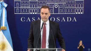 La noticia había sido adelantada por el vocero presidencial Manuel Adorni en conferencia de prensa. 