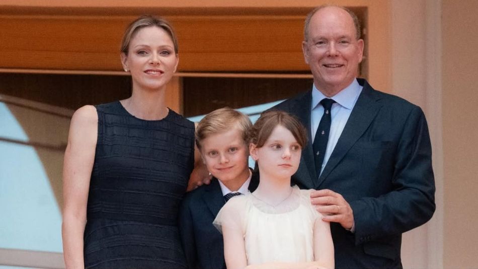Charlene de Mónaco, Alberto de Mónaco, Jacques de Mónaco, Gabriella de Mónaco