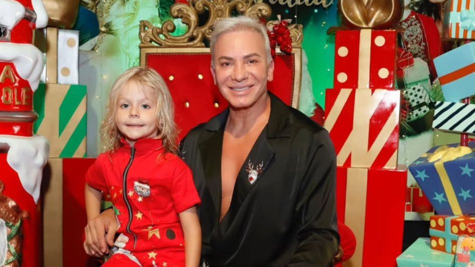 Flavio Mendoza y su hijo Dionisio