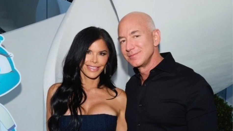 Jeff Bezos y Lauren Sánchez