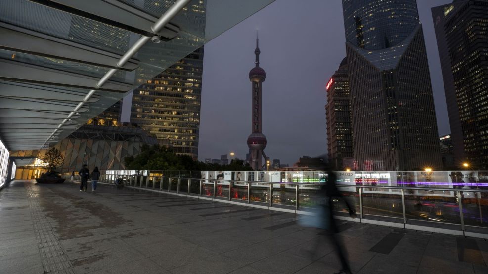 General Views of Shanghai as Xi Prepares to Unveil China Stimulus Plan