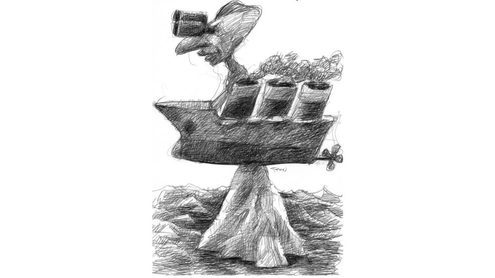 Aguas Turbulentas. Mauricio Macri por Pablo Temes