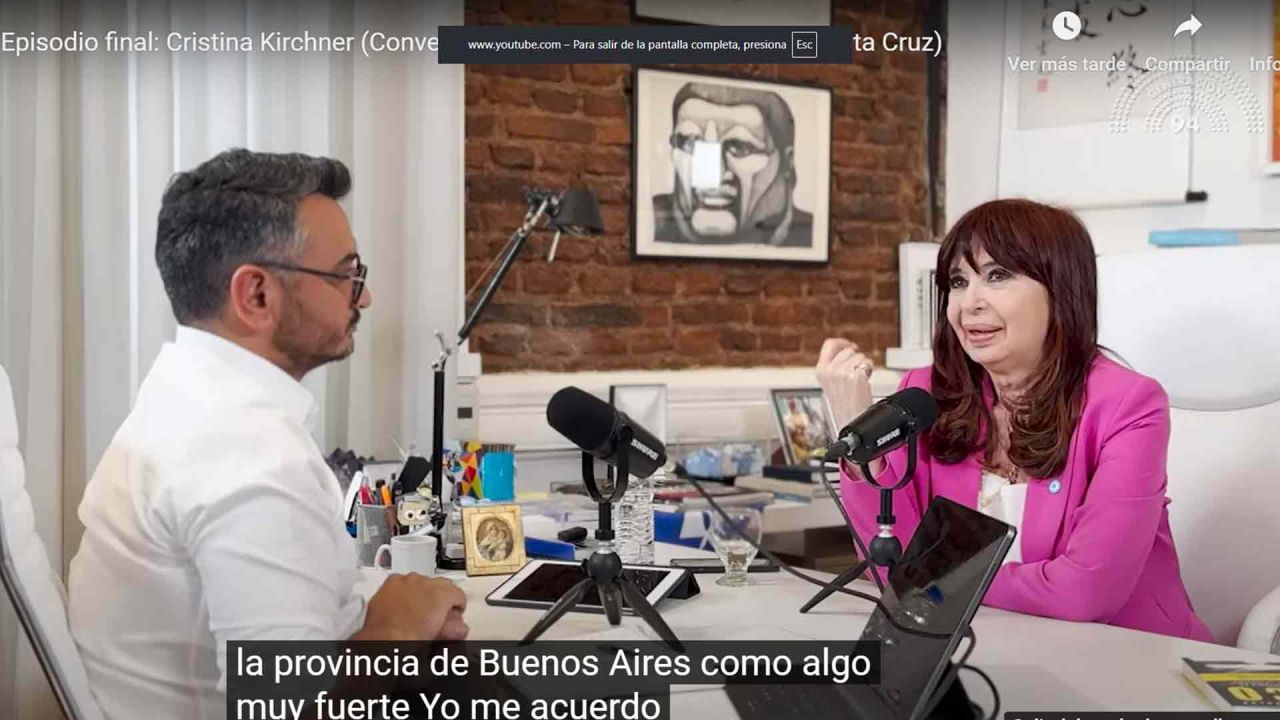 Rodis Recalt y Cristina Kirchner | Foto:Cedoc