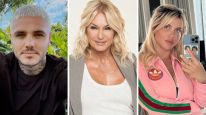 Yanina Latorre, Mauro Icardi y Wanda Nara