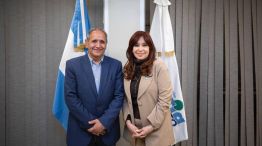 Sergio Palazzo y Cristina Kirchner