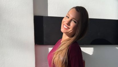 La modelo apostó por su prenda favorita y armó un look total black que no pasó desapercibido. 