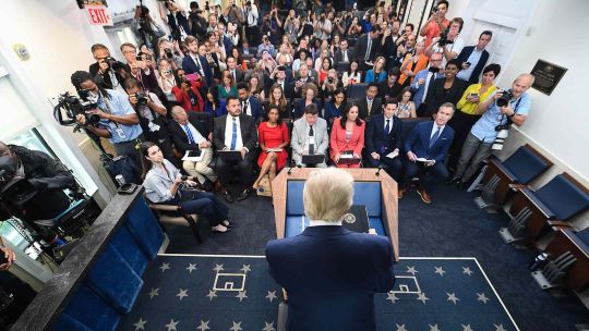 FOTOGALERIA Donald Trump en la Casa Blanca