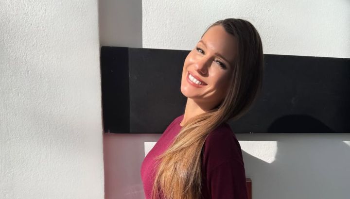 Pampita que se robó todas las miradas con un vestidazo total cuero