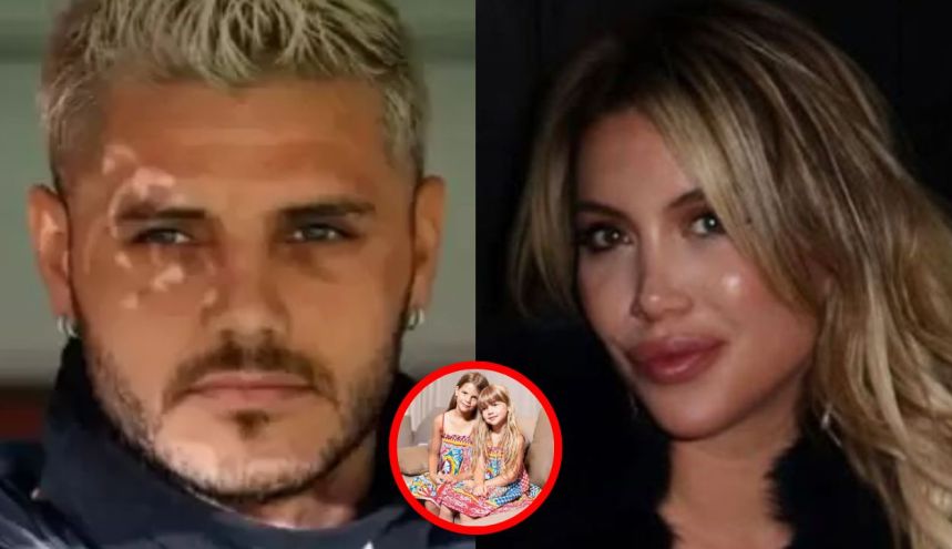 Mauro Icardi y Wanda Nara