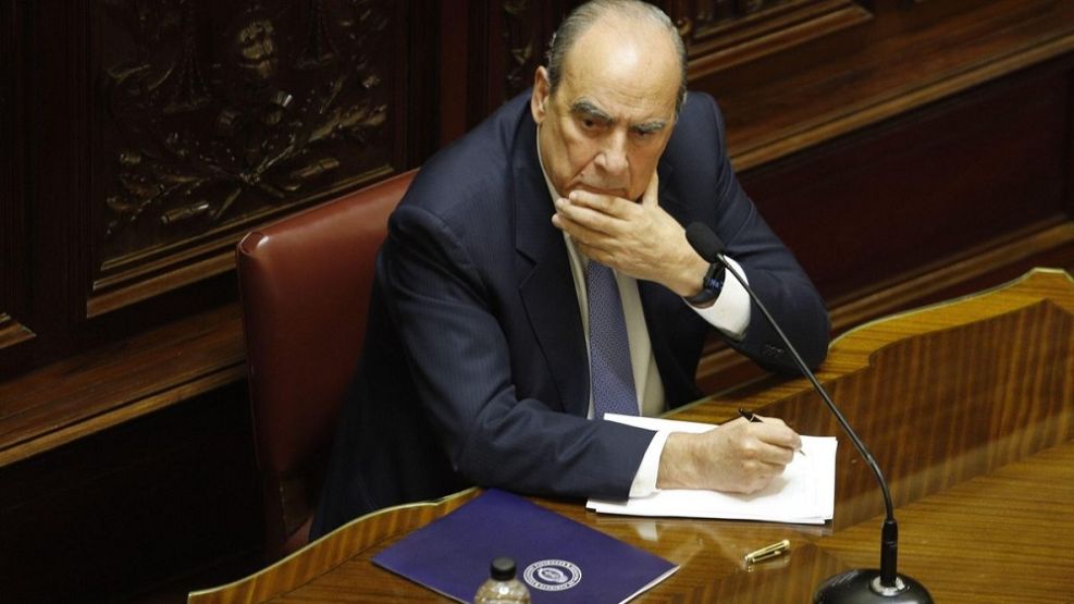 Guillermo Francos en el Senado