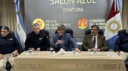 Conferencia de prensa Jefatura de Policía