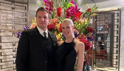Maxi López y Daniela Christiansson