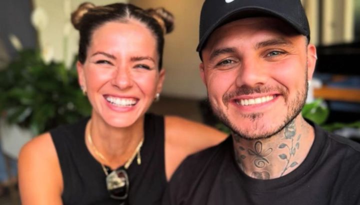 Mientras Mauro Icardi pasa el sábado con sus hijas, la China Suárez se muestra al lado de Rufina: “Mi primer amor”