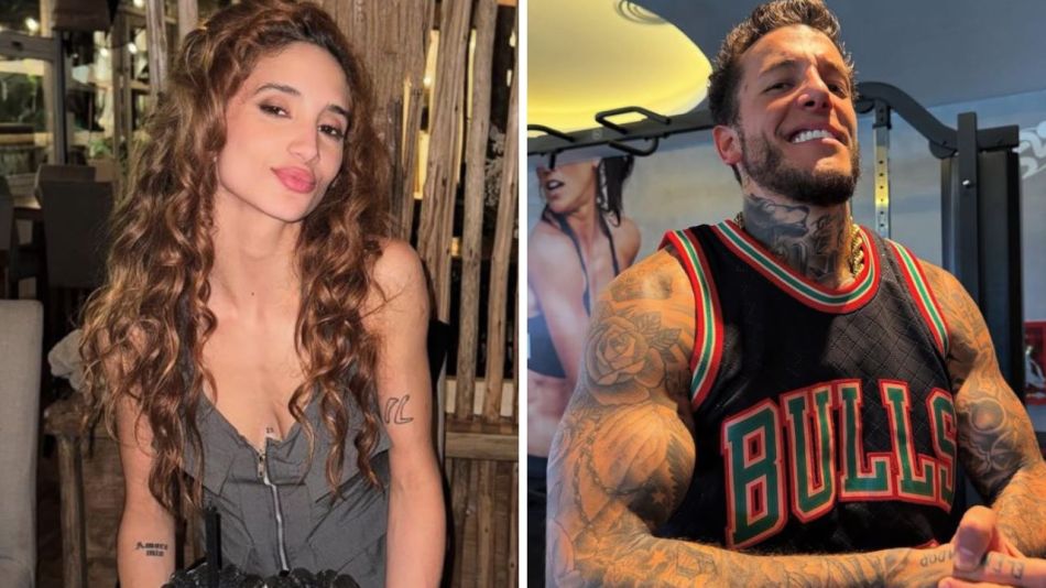 Melody Luz y Alex Caniggia