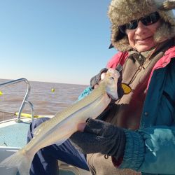 La deriva o garete en el río es indispensable para un buen día de pesca. Y el ancla de capa cumple mejores funciones que un “muerto”.
