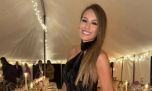 Pampita impuso el cuero total black con escote sutil y arrasó en su nuevo compromiso social
