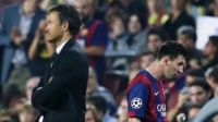 Luis Enrique y Lionel Messi