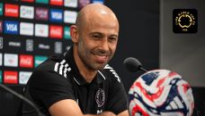 Mascherano en conferencia de prensa