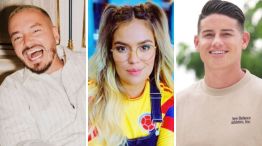 J Balvin, Karol G y James Rodríguez
