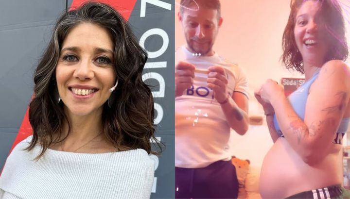 La periodista Paula D'Ambrosio anunció que está embarazada: "Seis meses y contando"