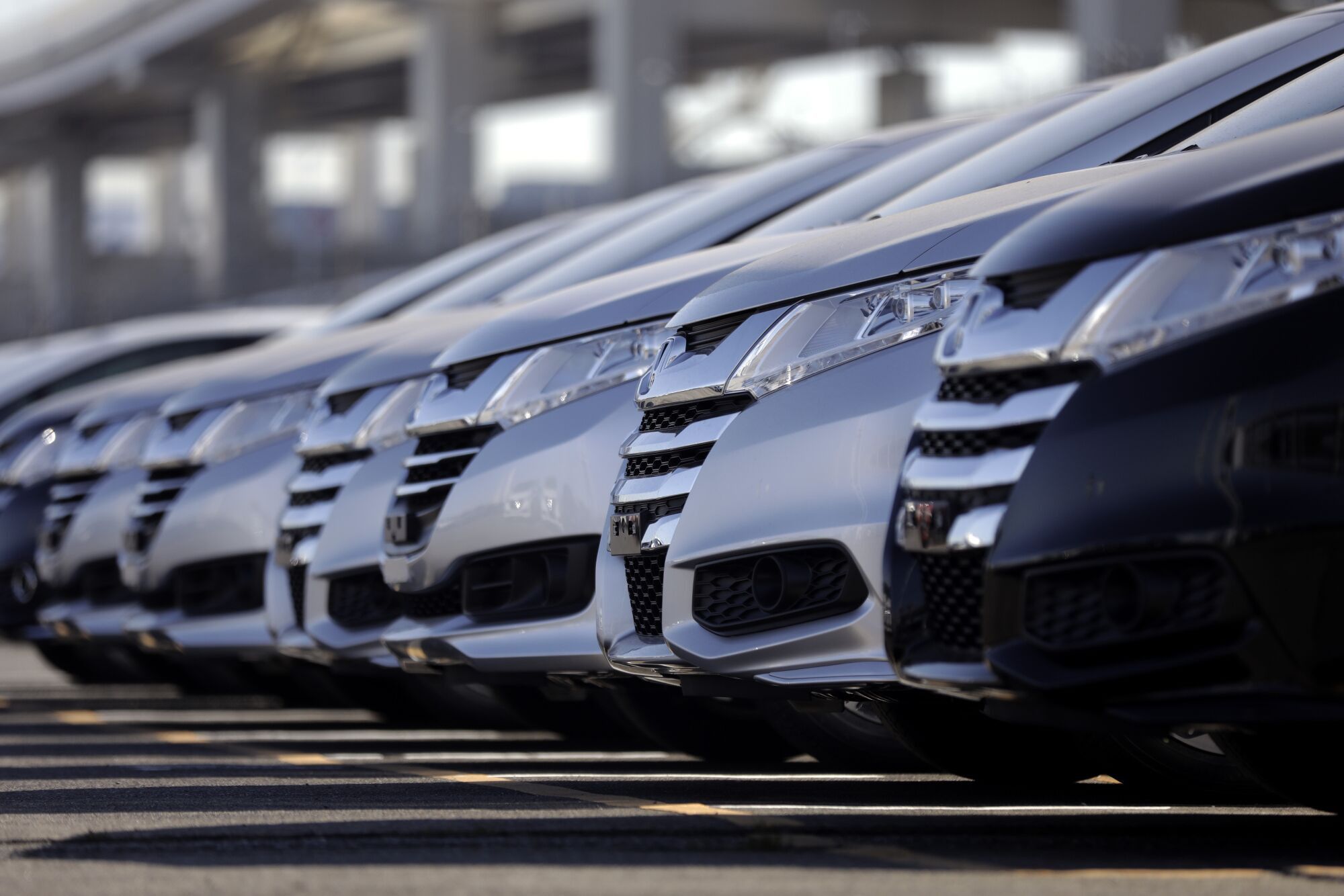 Car Shipment At A Port After Trump Exits US From TPP