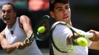 Sabalenka y Alcaraz - Wimbledon 25