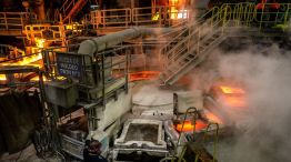 The Codelco El Teniente Mine And Processing Facility As Copper Wavers