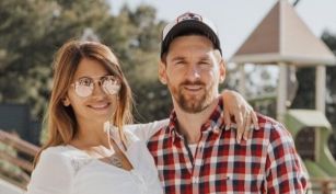Antonela Roccuzzo y Lionel Messi