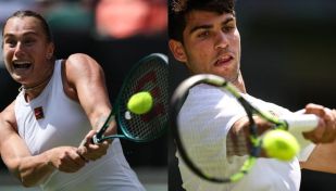 Sabalenka y Alcaraz - Wimbledon 25
