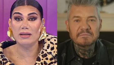 Florencia de la V y Marcelo Tinelli