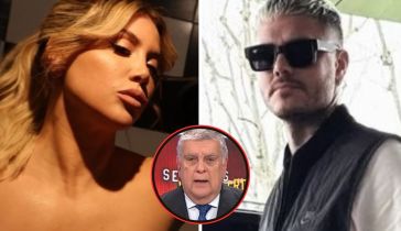Wanda Nara, Mauro Icardi y Luis Ventura