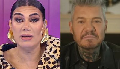Florencia de la V y Marcelo Tinelli
