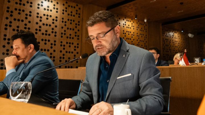 Martín Simonian en el Concejo Deliberante
