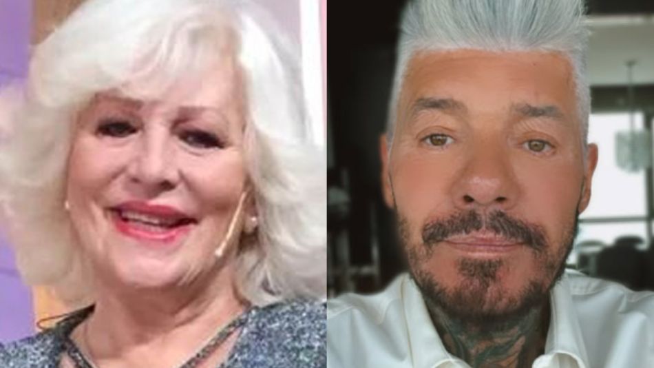 Luisa Albinoni y Marcelo Tinelli