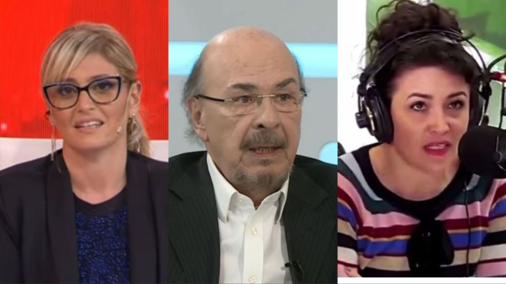 Joaquín Morales Solá, Romina Manguel, Julieta Mengolini