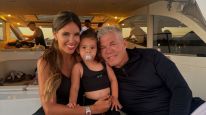 Barby Franco, Fernando Burlando y su hija Sara