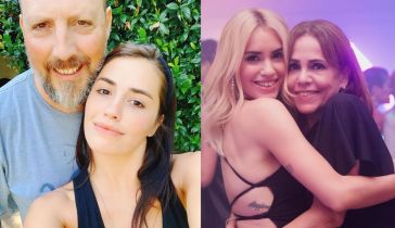 Lali Espósito y sus padres