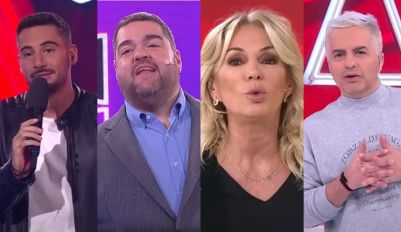 Nico Occhiato, Darío Barassi, Yanina Latorre y Ángel de Brito