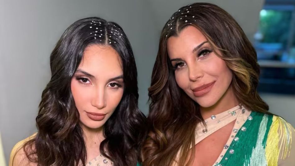 Melody Luz y Charlotte Caniggia