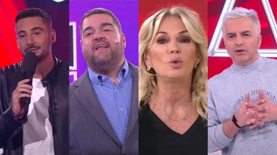 Nico Occhiato, Darío Barassi, Yanina Latorre y Ángel de Brito