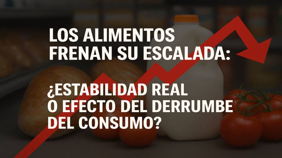  La estabilidad de precios se da en un contexto de fuente caída del consumo