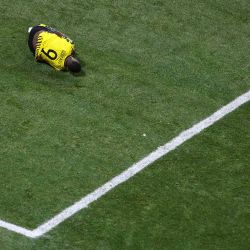 El delantero guineano #09 del Borussia Dortmund, Serhou Guirassy durante la Copa Mundial de Clubes de la FIFA 2025. Foto de Franck FIFE / AFP | Foto:AFP