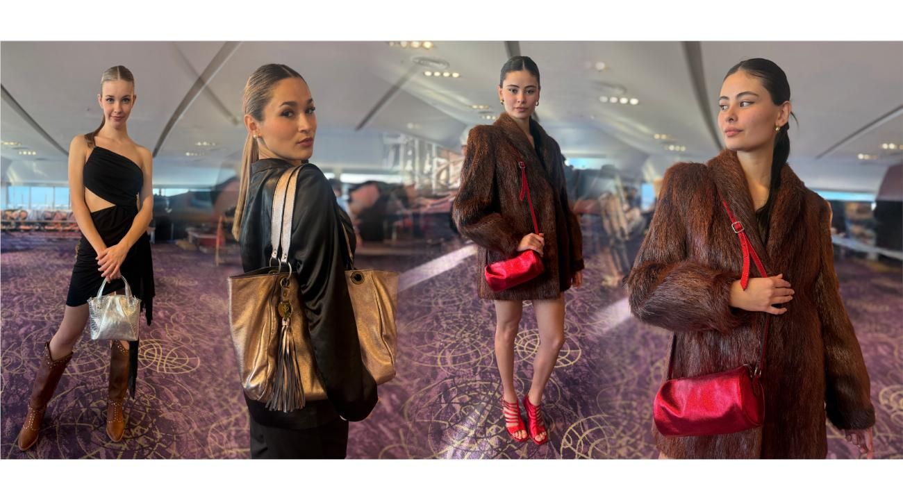 Strina dijo presente en Global Fashion Gallery y presentó su colección otoño-invierno 2025.