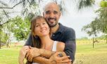 Así fue el casamiento de Abel Pintos con Mora Calabrese: de la primera fila de su recital al altar