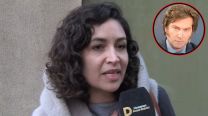 Julia Mengolini y Javier Milei
