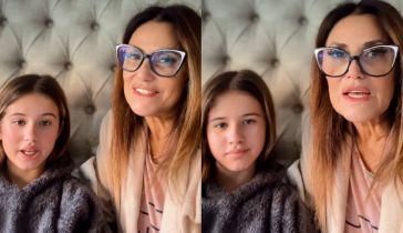 María Fernanda Callejón y su hija Giovanna