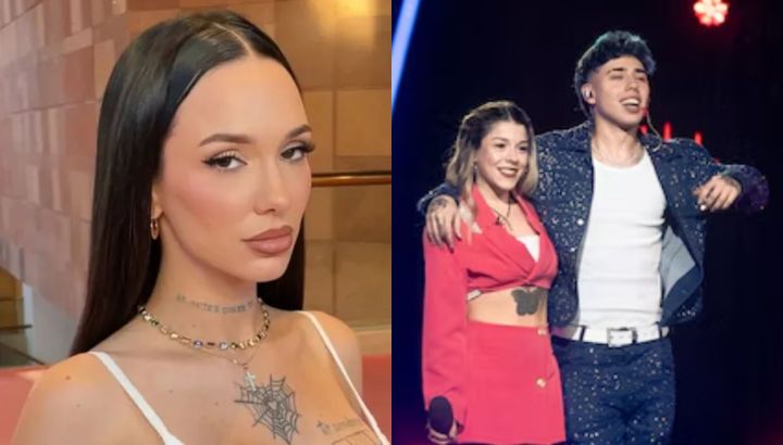 La reacción de La Joaqui al acercamiento entre Luck Ra y una participante de La Voz Argentina: "Celosa me siento"