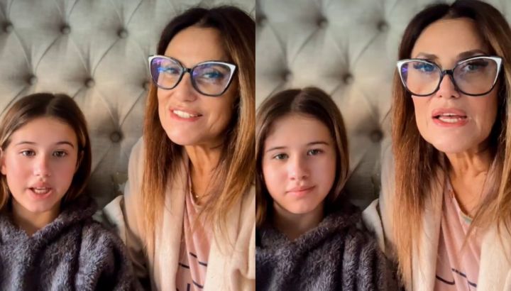 Internaron y operaron de urgencia a Giovanna, la hija de María Fernanda Callejón: qué le pasó y cómo se encuentra